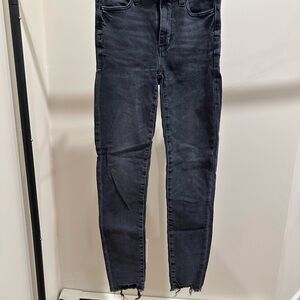 American Eagle Outfitters Dark Gray Ankle Jeans